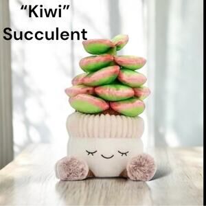 Succulent: Aeonium “kiwi” Succulent Plant Stuffed Plush 🪴 RUSS Greenhouse
